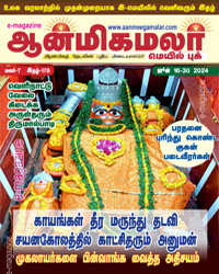 Aanmeegamalar 16-31 June 2024
